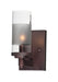 Myhouse Lighting Maxim - 26321CLFTOI - One Light Wall Sconce - Crescendo - Oil Rubbed Bronze