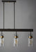 Myhouse Lighting Maxim - 30176CLBZGLD - Four Light Linear Pendant - Magnolia - Bronze / Gold