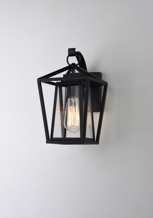 Myhouse Lighting Maxim - 3173CLBK - One Light Outdoor Wall Lantern - Artisan - Black