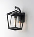 Myhouse Lighting Maxim - 3173CLBK - One Light Outdoor Wall Lantern - Artisan - Black