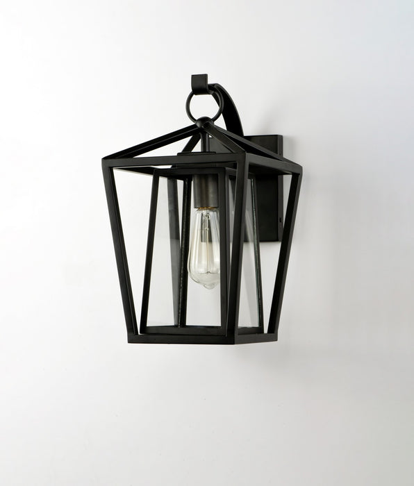 Myhouse Lighting Maxim - 3175CLBK - One Light Outdoor Wall Lantern - Artisan - Black