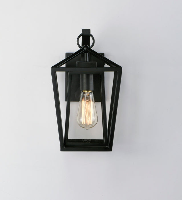 Myhouse Lighting Maxim - 3175CLBK - One Light Outdoor Wall Lantern - Artisan - Black