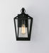 Myhouse Lighting Maxim - 3175CLBK - One Light Outdoor Wall Lantern - Artisan - Black