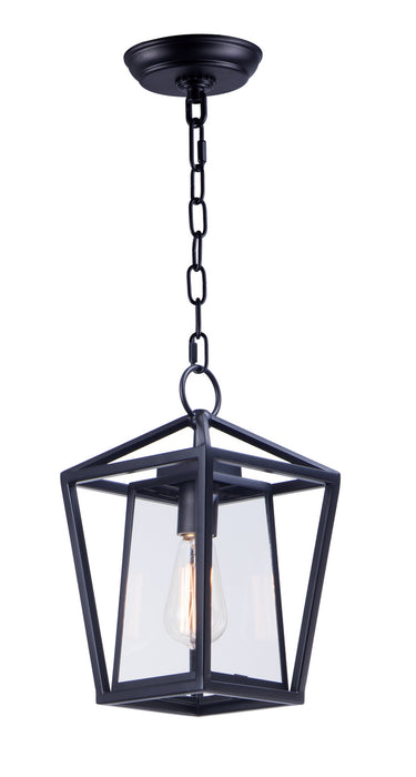 Myhouse Lighting Maxim - 3179CLBK - One Light Outdoor Hanging Lantern - Artisan - Black