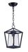 Myhouse Lighting Maxim - 3179CLBK - One Light Outdoor Hanging Lantern - Artisan - Black