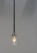 Myhouse Lighting Maxim - 96120CLBKSN - One Light Mini Pendant - Goblet - Black / Satin Nickel