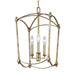 Myhouse Lighting Visual Comfort Studio - F3321/3ADB - Three Light Lantern - Thayer - Antique Gild