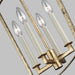 Myhouse Lighting Visual Comfort Studio - F3322/4ADB - Four Light Lantern - Thayer - Antique Gild