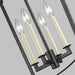 Myhouse Lighting Visual Comfort Studio - F3322/4SMS - Four Light Lantern - Thayer - Smith Steel