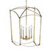 Myhouse Lighting Visual Comfort Studio - F3323/5ADB - Five Light Lantern - Thayer - Antique Gild