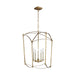 Myhouse Lighting Visual Comfort Studio - F3323/5ADB - Five Light Lantern - Thayer - Antique Gild