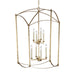 Myhouse Lighting Visual Comfort Studio - F3324/8ADB - Eight Light Lantern - Thayer - Antique Gild