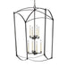 Myhouse Lighting Visual Comfort Studio - F3324/8SMS - Eight Light Lantern - Thayer - Smith Steel