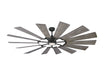Myhouse Lighting Visual Comfort Fan - 14PRR72AGPD - 72``Ceiling Fan - Prairie 72 - Aged Pewter