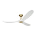 Myhouse Lighting Visual Comfort Fan - 3MAVR60RZW - 60``Ceiling Fan - Maverick 60 - Matte White