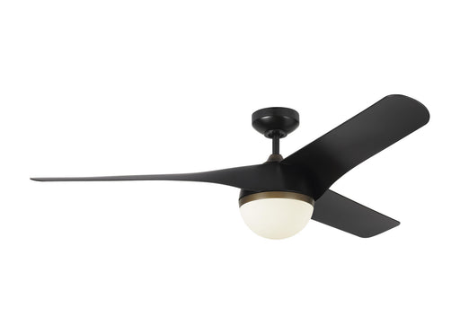 Myhouse Lighting Visual Comfort Fan - 3AKR56BKD - 56``Ceiling Fan - Akova 56 - Matte Black