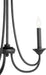 Myhouse Lighting Quorum - 6250-3-69 - Three Light Chandelier - Brooks - Textured Black