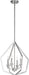 Myhouse Lighting Quorum - 699-4-65 - Four Light Pendant - Knox - Satin Nickel