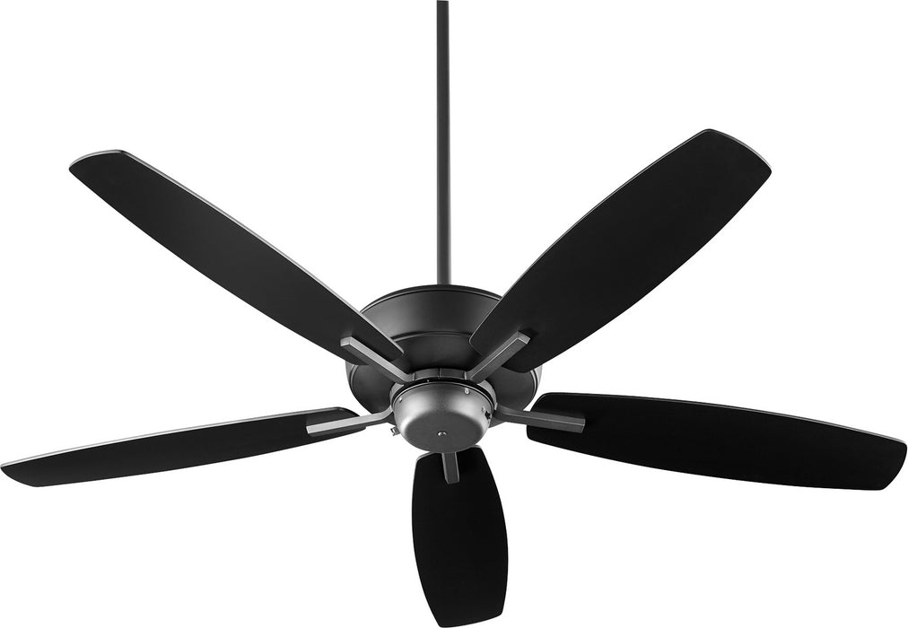 Myhouse Lighting Quorum - 7052-69 - 52"Ceiling Fan - Breeze - Textured Black