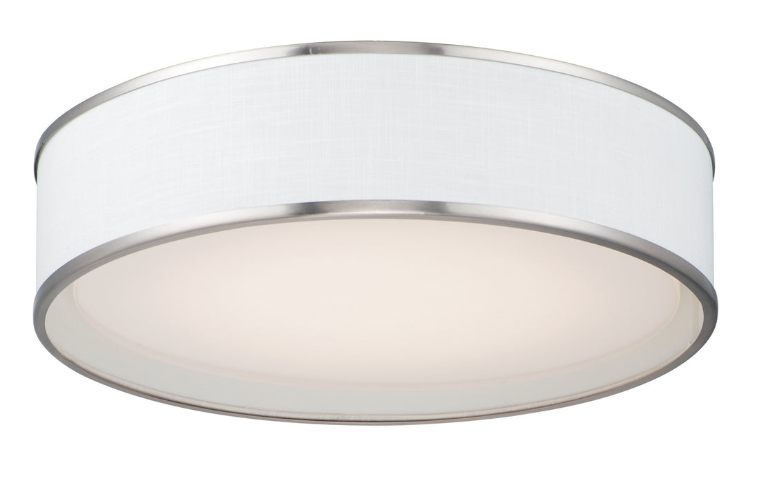 Myhouse Lighting Maxim - 10223WLSN - LED Flush Mount - Prime - Satin Nickel