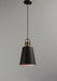 Myhouse Lighting Maxim - 10085OIAB - One Light Pendant - Sedona - Oil Rubbed Bronze / Antique Brass