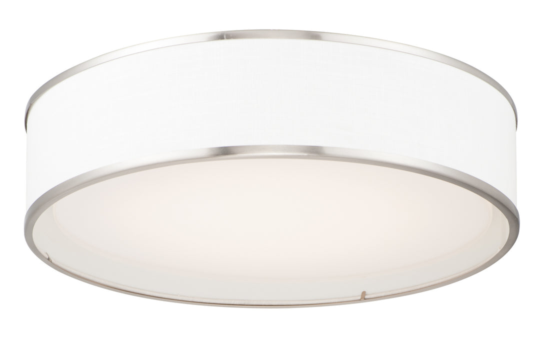 Myhouse Lighting Maxim - 10233WLSN - LED Flush Mount - Prime - Satin Nickel