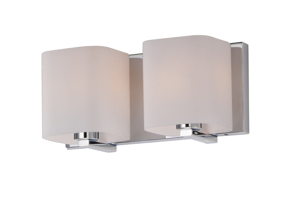 Myhouse Lighting Maxim - 11252SWPC - Two Light Bath Vanity - Wrap - Polished Chrome