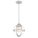 Myhouse Lighting Westinghouse Lighting - 6362000 - One Light Pendant - Stella Mira - Brushed Nickel