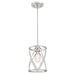 Myhouse Lighting Westinghouse Lighting - 6362300 - One Light Pendant - Isadora - Brushed Nickel