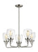 Myhouse Lighting Generation Lighting - 3214505-962 - Five Light Chandelier - Belton - Brushed Nickel