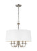 Myhouse Lighting Generation Lighting - 3320205EN-962 - Five Light Chandelier - Seville - Brushed Nickel