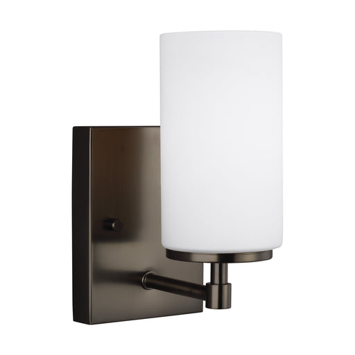 Myhouse Lighting Generation Lighting - 4124601-778 - One Light Wall / Bath Sconce - Alturas - Brushed Oil Rubbed Bronze