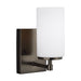 Myhouse Lighting Generation Lighting - 4124601EN3-778 - One Light Wall / Bath Sconce - Alturas - Brushed Oil Rubbed Bronze