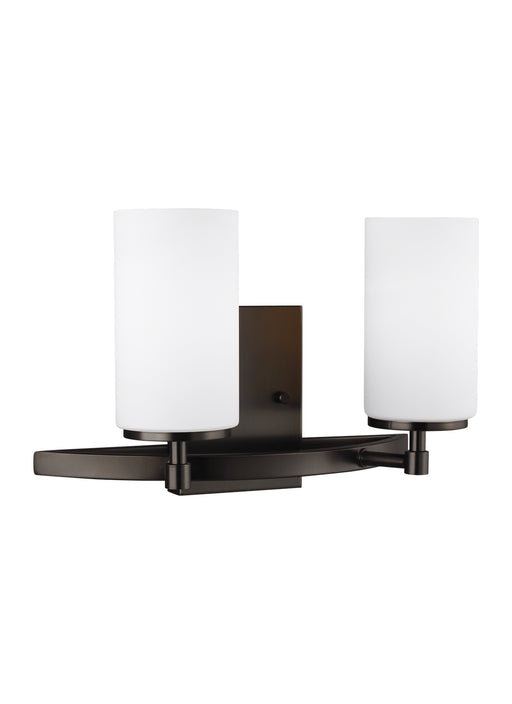 Myhouse Lighting Generation Lighting - 4424602EN3-778 - Two Light Wall / Bath - Alturas - Brushed Oil Rubbed Bronze