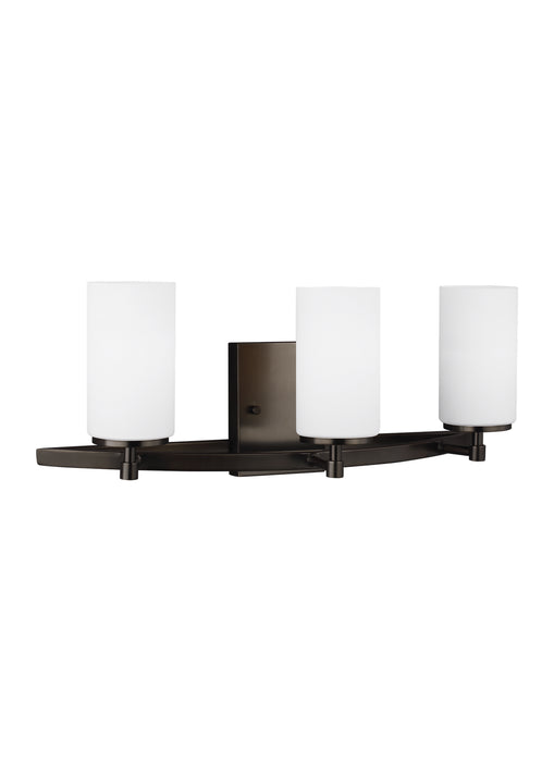 Myhouse Lighting Generation Lighting - 4424603-778 - Three Light Wall / Bath - Alturas - Brushed Oil Rubbed Bronze