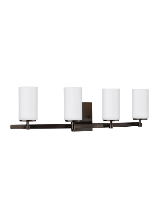 Myhouse Lighting Generation Lighting - 4424604-778 - Four Light Wall / Bath - Alturas - Brushed Oil Rubbed Bronze