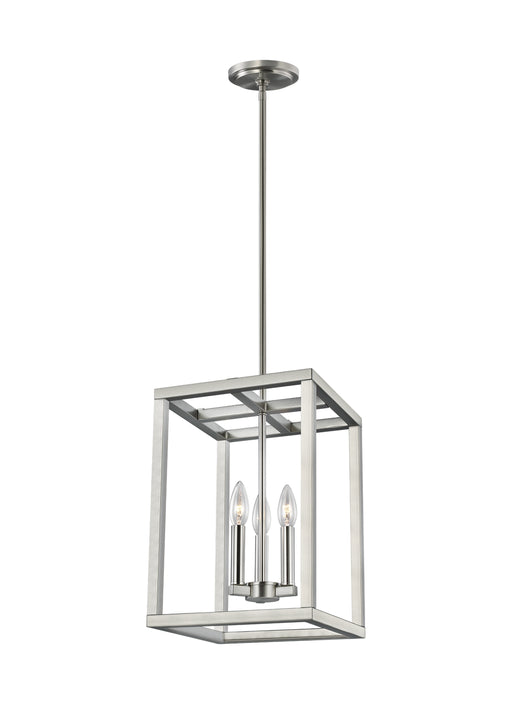 Myhouse Lighting Generation Lighting - 5134503-962 - Three Light Hall / Foyer Pendant - Moffet Street - Brushed Nickel