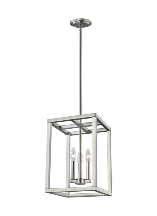 Myhouse Lighting Generation Lighting - 5134503EN-962 - Three Light Hall / Foyer - Moffet Street - Brushed Nickel