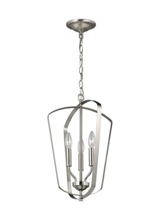 Myhouse Lighting Generation Lighting - 5134903EN-962 - Three Light Hall / Foyer - Romee - Brushed Nickel