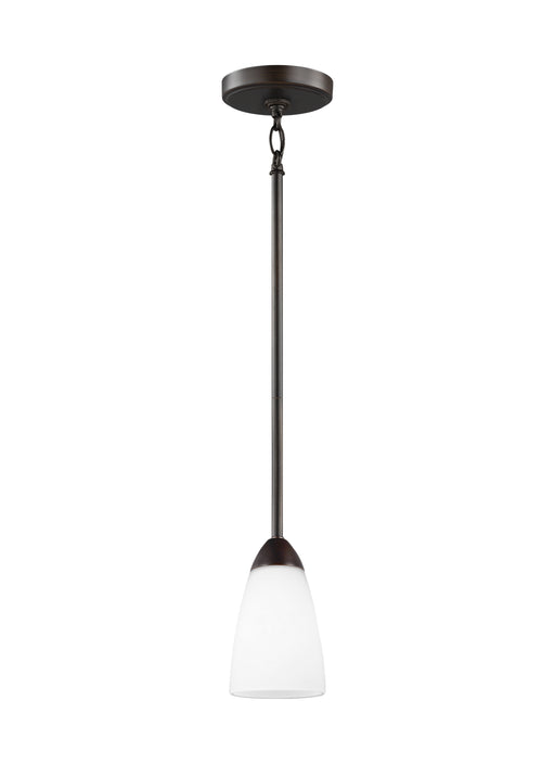 Myhouse Lighting Generation Lighting - 6120201-710 - One Light Mini-Pendant - Seville - Bronze