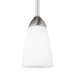 Myhouse Lighting Generation Lighting - 6120201-962 - One Light Mini-Pendant - Seville - Brushed Nickel