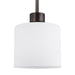 Myhouse Lighting Generation Lighting - 6128801-710 - One Light Mini-Pendant - Canfield - Bronze