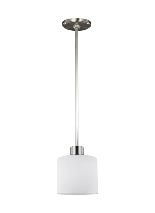 Myhouse Lighting Generation Lighting - 6128801EN3-962 - One Light Mini-Pendant - Canfield - Brushed Nickel