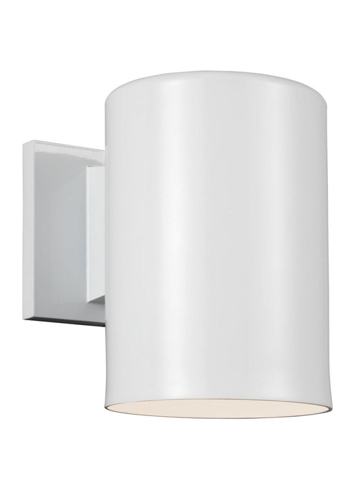 Myhouse Lighting Visual Comfort Studio - 8313801-15 - One Light Outdoor Wall Lantern - Outdoor Cylinders - White