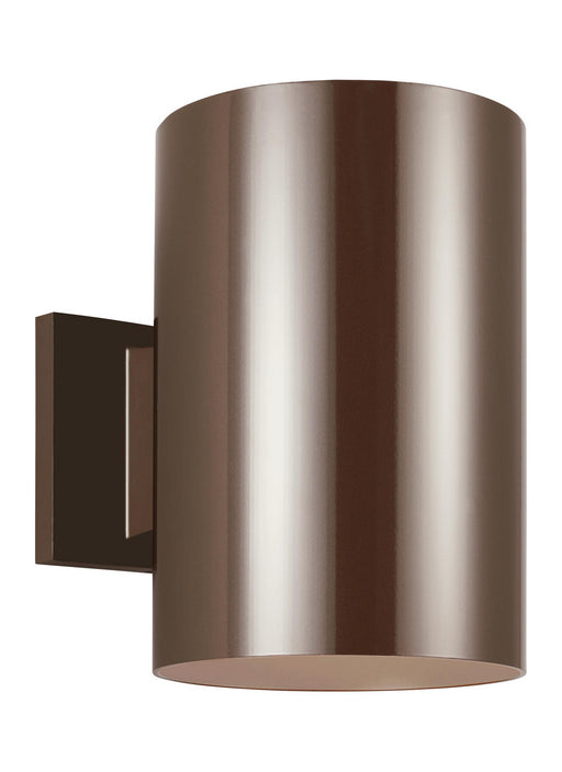 Myhouse Lighting Visual Comfort Studio - 8313901-10 - One Light Outdoor Wall Lantern - Outdoor Cylinders - Bronze