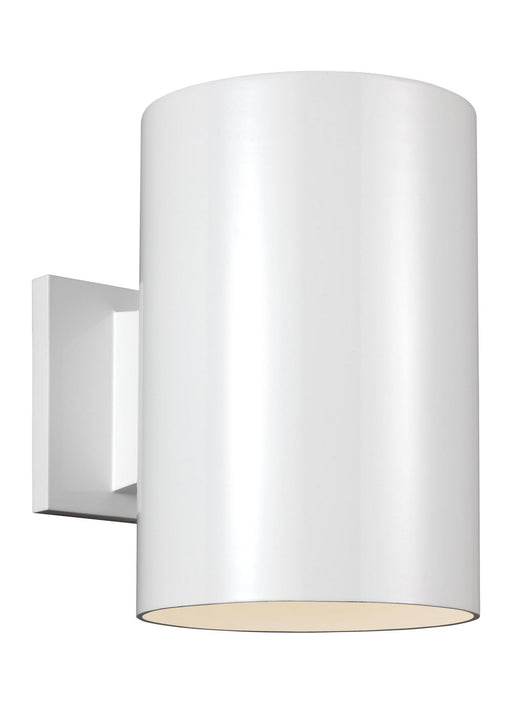 Myhouse Lighting Visual Comfort Studio - 8313901-15 - One Light Outdoor Wall Lantern - Outdoor Cylinders - White