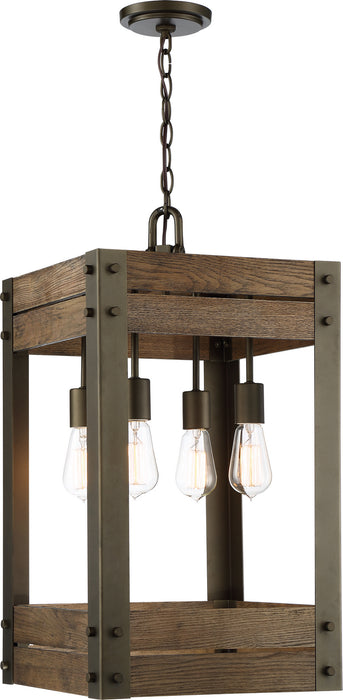 Myhouse Lighting Nuvo Lighting - 60-6426 - Five Light Pendant - Winchester - Bronze