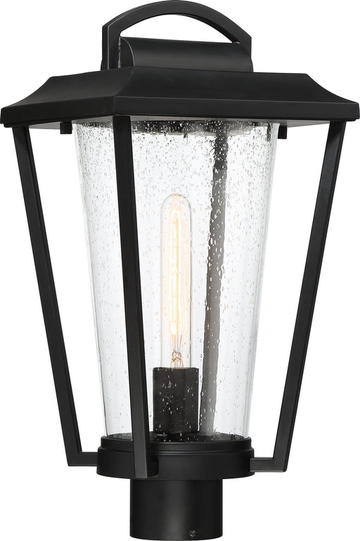 Myhouse Lighting Nuvo Lighting - 60-6513 - One Light Post Lantern - Lakeview - Aged Bronze / Clear
