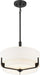 Myhouse Lighting Nuvo Lighting - 60-6543 - Three Light Pendant - Frankie - Aged Bronze