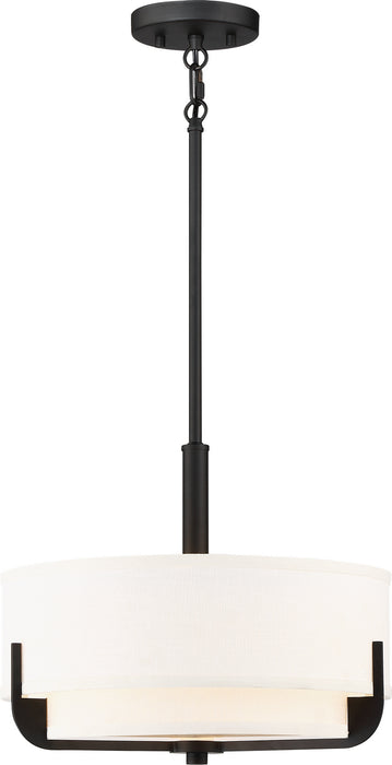 Myhouse Lighting Nuvo Lighting - 60-6543 - Three Light Pendant - Frankie - Aged Bronze